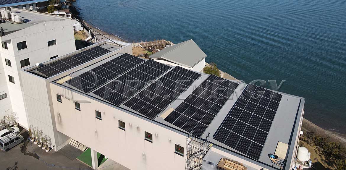 500kW屋根設置型太陽光発電システムソリューション