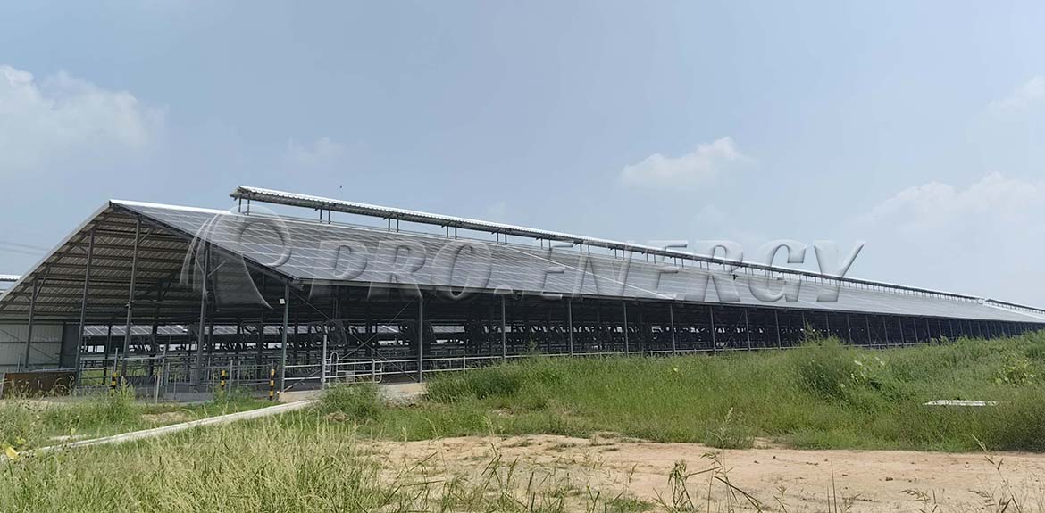8MW BIPVソーラー屋根設置システムソリューション