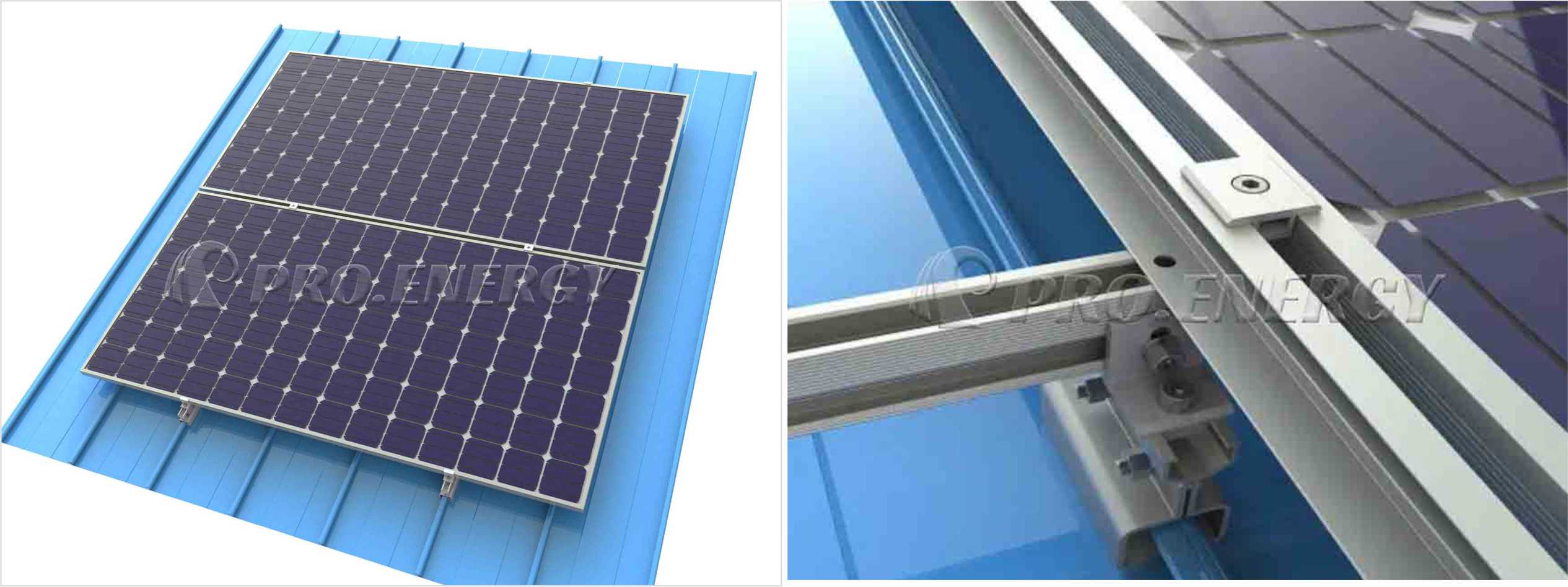 Metal roof solar clamp Metal roof solar clamp