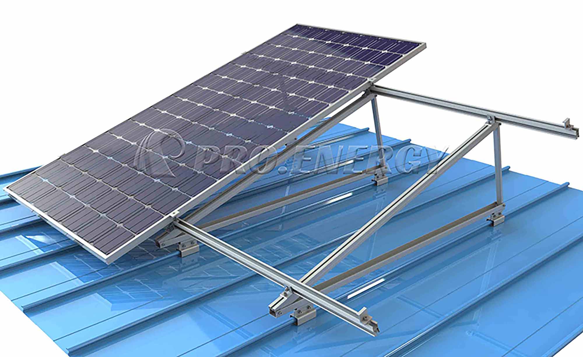 Solar Aluminum Triangel Racking Metal Roof Mounting System Solar Aluminum Triangel Racking Metal Roof Mounting System