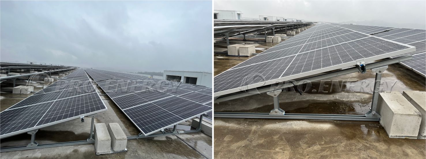 Flat Roof Mounted Solar Panels Flat Roof Mounted Solar Panels