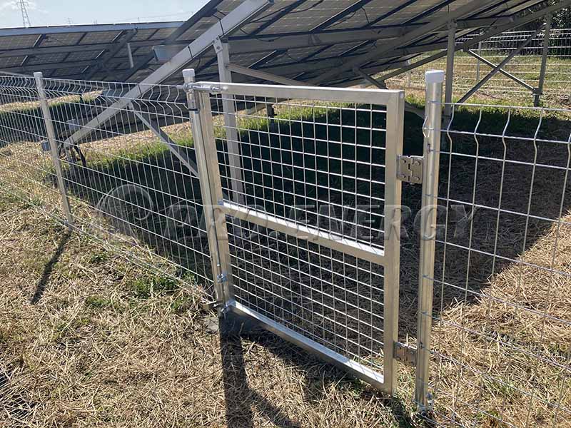 High Strength Galvanized Steel Fence