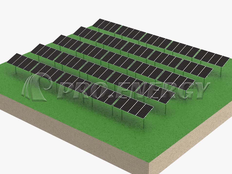 Single-column agricultural photovoltaic system Single-column agricultural photovoltaic system