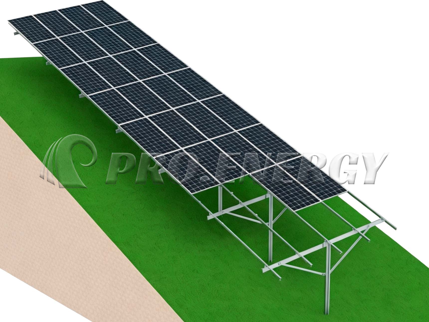 Carbon steel single post foundation Carbon steel single post foundation
